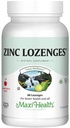 Maxi-Health Zinc Lozenges - Citrato di zinco 10mg - con vitamina C - Ciliegia aroma - 60 Masticabili - Kosher