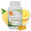 Zahler Omega 3 Platinum +D, All-Natural Pure Fish Oil Supplement, Burpless Softgel con No Fishy Aftertaste, Più alto in EPA e DHA, Certificato Kosher, 90 Softgels