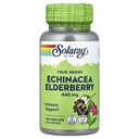 SOLARAY Echinacea and Elderberry Capsule, 440 mg | 100 Count