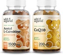 Wild & Organic L-Carnitine Gummies & CoQ10 Gummies 60 Conte