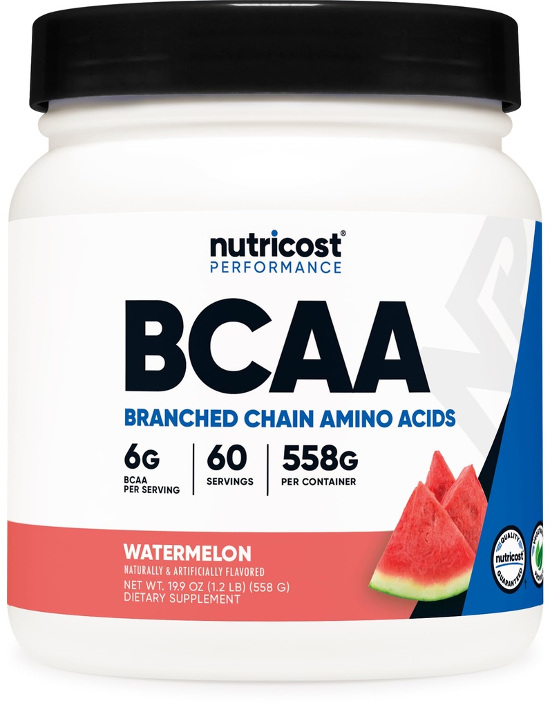 Nutricost BCAA Polvere 2:1:1:1 (Watermelon) - 60 Serve