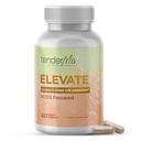 Elevate – PCOS Focused Lactation Support con Orgainc Goat’s Rue, Lion’s Mane, Shatavari & Ceylon Cinnamon – Vegan, Non-GMO, Integratore di erbe per l’allattamento mamme – 60 capsule