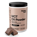 Polvere perfetta dell'olio di Keto 7g MCT, supplemento di trigliceridi a catena media, crema per il caffè non caseario per la dieta Keto, miscela di olio di MCT Ketogenic per il caffè, Smoothie, scuote proteiche, cioccolato, 30 Servings