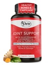 Pure By Nature Joint Support, Glucosamina con Chondroitin Turmeric MSM Boswellia Supplemento, 180 capsule