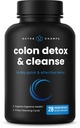NutraChamps Colon Cleanse & Detox per la perdita di peso [14 Day Quick Cleanser] Formula sicura ed efficace con enzimi probiotici e digestivi per il sollievo dalla costipazione
