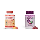 SmartyPants Kids Multivitamin Gummies e Probiotic Immunity Bundle: Omega 3 Fish Oil (EPA/DHA), Vitamina D3, C, Vitamina B12, B6, Integratore Digestivo e Immune (30 giorni di alimentazione)