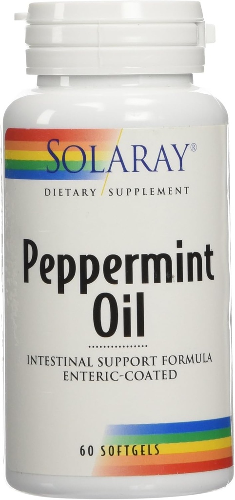 Solaray - Olio di menta piperita, 60 softgels