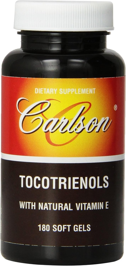 Carlson Labs Tocotrienols con vitamina E naturale, 180 Softgels