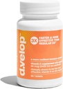 d.Velop vitamina D Integra 2400 IU, 20 mcg – Alta potenza vitamina D3 per il supporto immunitario, Bone & Heart Health – 3X più veloce e più efficace - clinicamente testato - Vitamina D Pillole, 60 conte