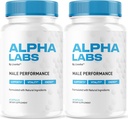 (2 Pack) Alpha Labs, Alpha Labs Capsule, AlphaLabs, Alfa Labs, Alpha Labs Max Performance, Formula avanzata, Alpha Labs, Alpha Strenght Labs, Alpha Lab, Alfa Labs Capsule, 120 Capsule per 2 Mesi