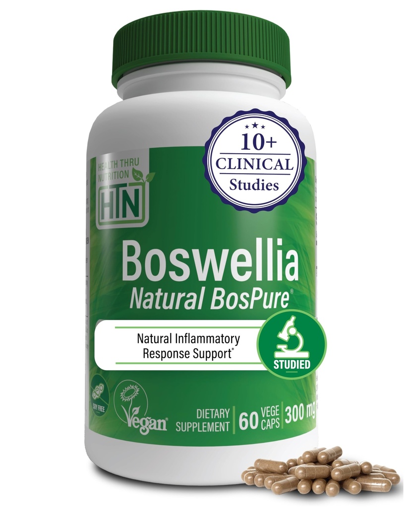 Boswellia 300mg 60 capsule come Bospure AKBAMAX | ad alta potenza 75% acidi boswellici 10% AKBA | Supporto di mobilità sano | Vegan Certified | Non OGM, Gluten Free, Soy Free
