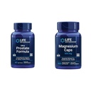 Prolunghezza della vita Ultra Prostate Formula & Magnesio Caps, 500 mg, Magnesio Ossido, Citrato, Succinato, Salute Del Cuore, Bones Sani, Supporto Metabolismo, 100 Capsule Vegetariani