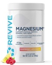 Revive MD Magnesium Powder Supplement - Magnesium Carbonate & Taurate Powder Drink Supporta Bones sano, muscoli, & Nerves - Vegan-Friendly, senza glutine & Soy-Free (Raspberry Lemonade, 30 Servings)