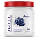 Nutrizione metabolica - TRIPEP - Tri-Peptide Branch Aminoacido catena, BCAA Polvere, Pre Intra Post Supplemento di allenamento, Uva, 400 Grammi (40 Serve)