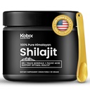 Kobix Pure Himalajit Resina, alta potenza nutrizionale, 85+ Trace Minerals Humic & Fulvic Acid, Supporto immunitario per gli uomini e le donne, 3rd Party US Lab Tested- 30g
