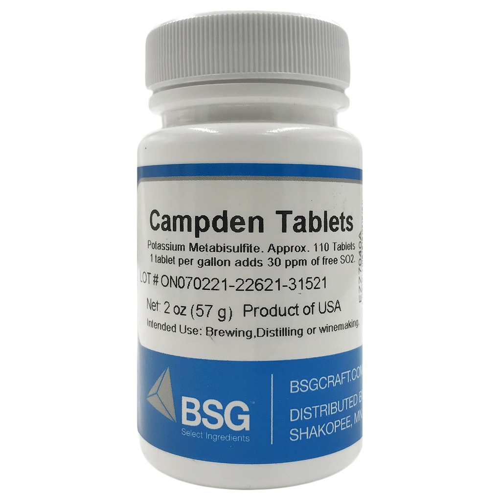 Compresse (Potassium Metabisulfite), 2oz