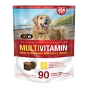 Integratore Multivitaminico VetIQ per cani, Integratore per la salute Cuciture morbide, 90 Conte