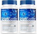 LIVORKA (2 Confezione) Sciatisoothe - Sciatisoothe Supplemento, Sciati Soothe, Sciatisoothe Vitamine, Sciatisooth, Sciati Soothe Supplemento, Sciati Soothe Capsules, Sciatic Sooth, 120 Capsule per 2 Mesi
