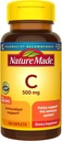 Natura fatta Vitamina C 500 Mg Caplets con Rose HIPS, 130 compresse (Pack of 3)