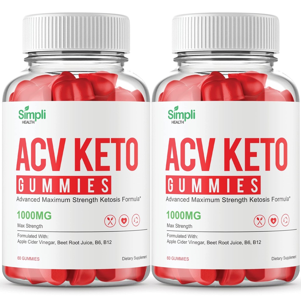 Simpli ACV Keto Gummies Simpli Salute ACV Keto Gummies Extra Forza (120 Gummies)