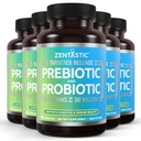 Zentastic Probiotics & Prebiotics Supplement - 50 miliardi di CFU - per la salute immunitaria e digestiva delle donne - 16 Strains - Shelf Stable - 300 capsule di veggie di rilascio ritardate