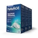 Navage SaltPod Bundle 3 30-Packs (90 SaltPods) - Navage Salt Pod Refills Only - Esclusivamente progettato per il Navage Nasal Irrigation System - Sinus Rinse and Saline Pods for Fast and Soothing Relief