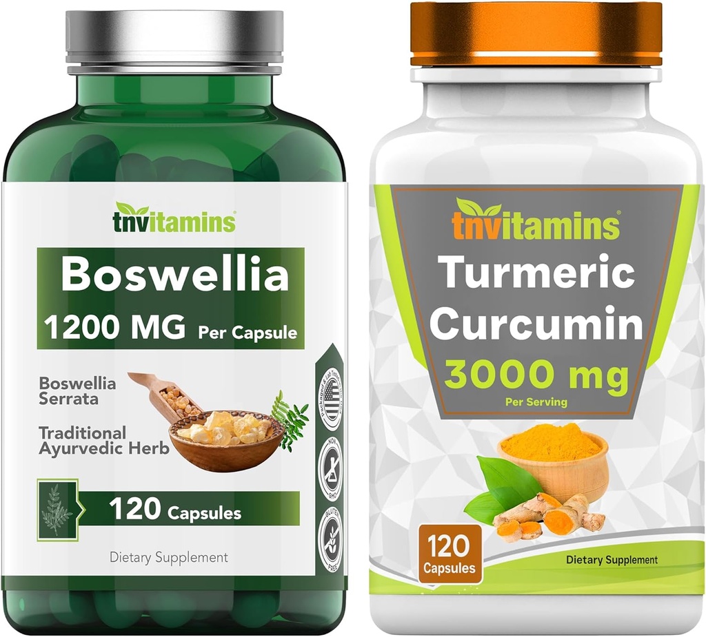 Boswellia Serrata & Curcumina Turmerica con Pepe Nero