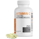 Bronson vitamina C 1000 mg Acacido ascorbico premium di rilascio prolungato, 250 compresse