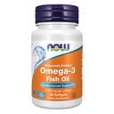 NOW Integratori alimentari, Omega-3 180 EPA / 120 DHA, Distillato molecolare, Supporto cardiovascolare*, 30 Softgels