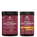 Antica Nutrition Multi Collagen Protein Powder, non aromaed, 45 Serve + Multi Collagen Protein Powder, Gut Restore, 20 Serve