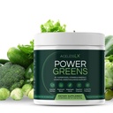 AgelessLX Power Greens, 42 Superfoods con Probiotici, Enzimi e Fibra Prebiotica per l'energia avanzata, l'immunità e la salute digestiva, 30 Serve