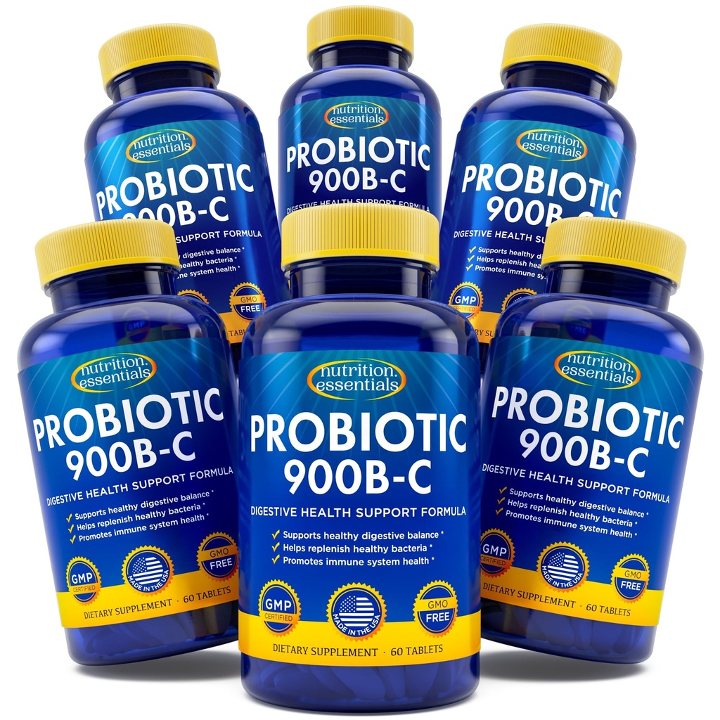 Integratore alimentare Probiotico certificato GMP 6 bottiglie 360 capsule
