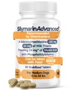 Integratore di salute del fegato per cani medi - Cardo al latte per il supporto del fegato dei cani con S-Adenosylmethionine (stesso) & Silybin - 30 compresse