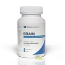 Cervello - Integratore di supporto per neurotrasmettitori bilanciato - Zinco, B6, Biotina per funzione cognitiva - 90 capsule vegetali (Brain)