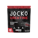 Jocko Fuel Creatine Stick Packs - Creatine Monohydrate Powder Travel Packs for Men & Women, Supplemento per prestazioni atletiche e salute del muscolo, 30 Servings 150g (senza aroma)