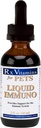 Rx Vitamins Liquid Immuno Dog & Cat Immune Support - Reishi Mushroom Plus L-Lysine per gatti - Dog Immunity Booster Supplement - Bacon Flavor - 2 oz.