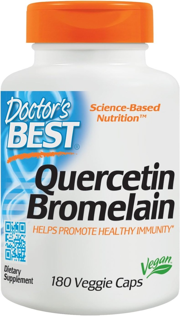 Migliore Quercetina/Bromelain Capsule del Dottore, 180 Conte