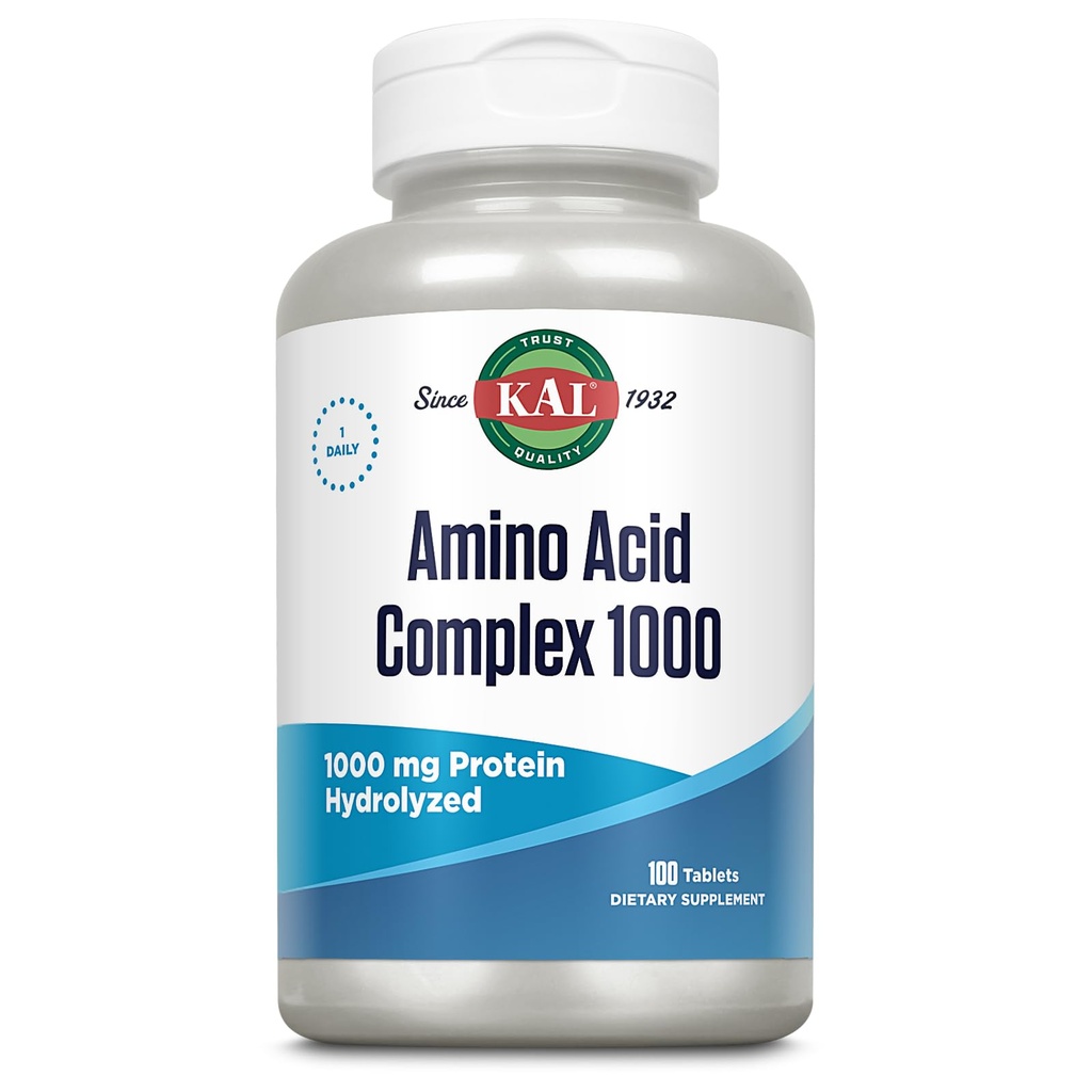 Compresse complessi di aminoacidi KAL, 1000 mg, 100 conte