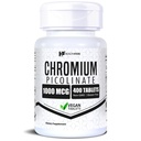 HealthFare Chromium Picolinate 1000mcg | 400 compresse vegane | Supplemento minerale ad alto assorbimento | Supporta il metabolismo sano dello zucchero e l'assorbimento nutriente | Non OGM, Gluten-Free | Made in USA