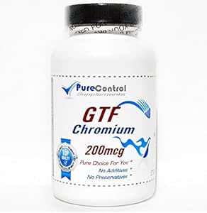 GTF Chromium 200mcg // 200 capsule // Pure // da PureControl Supplements