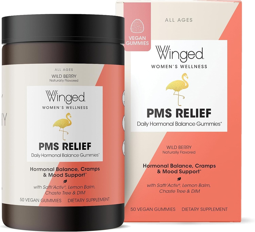 Winged Chilled Out | A Natural Calm Powder | Blood Orange Flavor (30 Serve), Non OGM