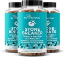 Chanca Piedra Stone Breaker 3-Pack Bundle – Natural Dissolver, Kidney Cleanse & Gallbladder Supplement – Detoxify Urinary Tract, Flush Impurities, Clear System – 180 capsule