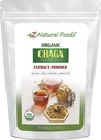 Z Cibi naturali Organic Chaga Mushroom Estratto di polvere, concentrato Premium Mushroom Estratto per sostenere la salute immunitaria, energizzare la vostra mattina Aggiungendolo a caffè e tè, 1 lb