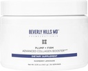 Beverly Hills MD Plump + Booster di collagene avanzato per l'invecchiamento della pelle- polvere Nutriente Bere formula miscela per Plumper, Firmer, Pelle w / Collagen Peptides, Polifenoli, Ceramides (Raspberry Lemonade)