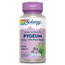 SOLARAY Pygeum Bark Extract 50mg - Pygeum Supplement per il supporto alla salute della prostata - Garantito per contenere 6.5mg Sterols delle piante come Beta Sitosterol, Non-GMO, Vegan, Garanzia di 60 giorni, 60 Serv, 60 VegCaps