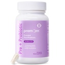 Prenatal Pre & Probiotics per le donne: 18 Diverse Organic Prebiotics Strains - Supporta Digestivo, 30 miliardi di CFU, Gut & Immune Health for Mom and Baby - Capsule giornalieri