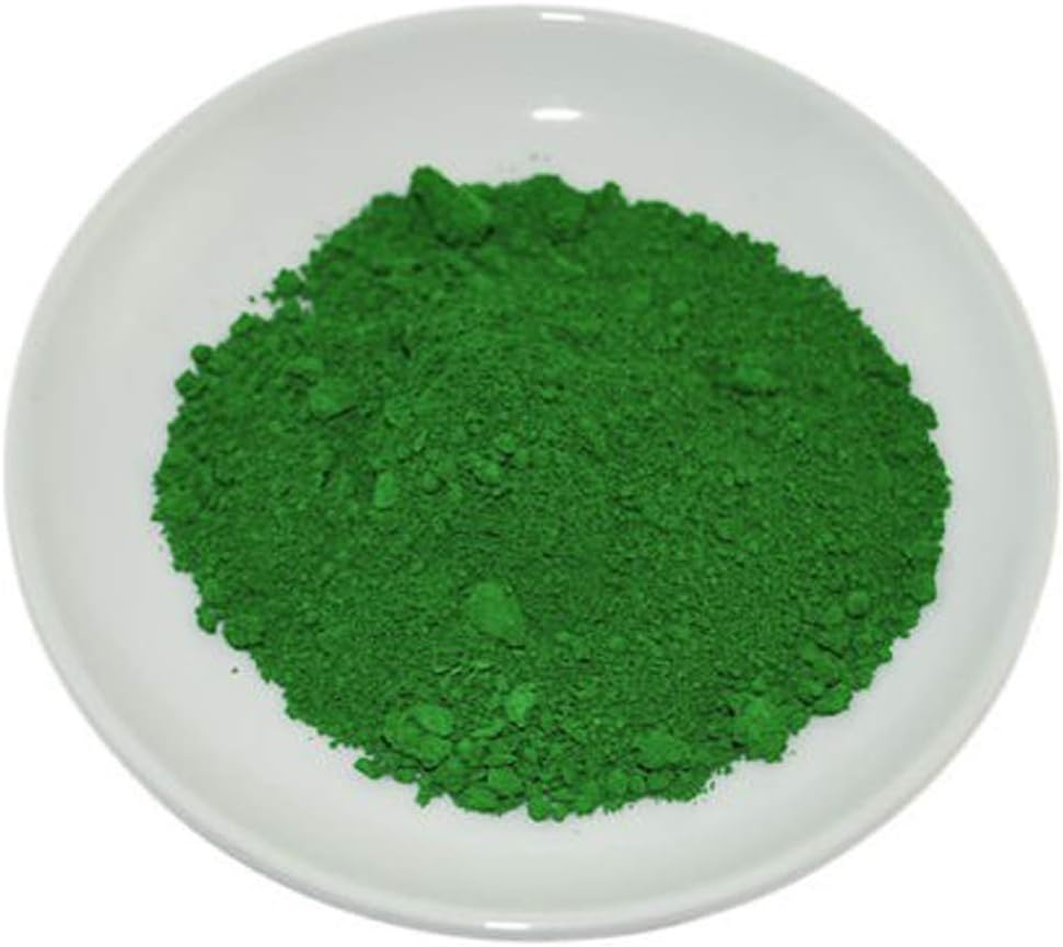 Polvere minerale di ossido di cromo verde - 25g