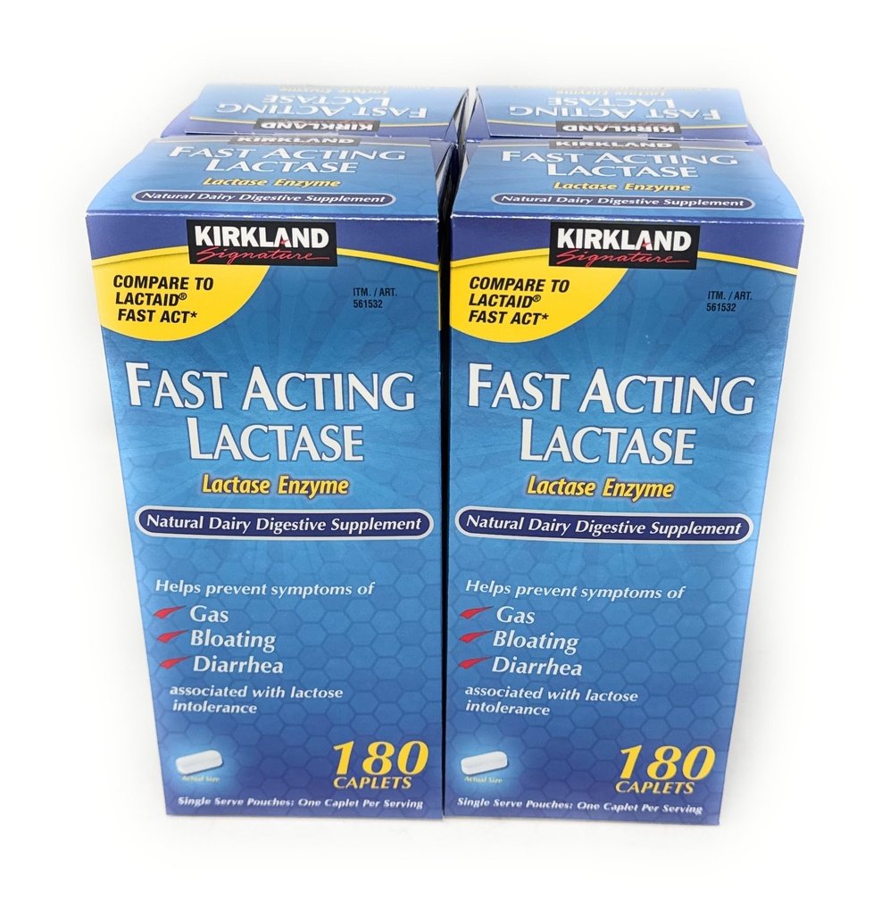 Kirkland firma lattasi ad azione rapida, (4 Pack) 720 caplets