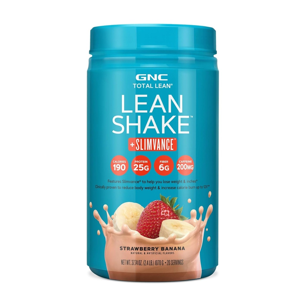 GNC Totale Lean Shake + Slimvance Stim - Fragola Banana (20 Serve)